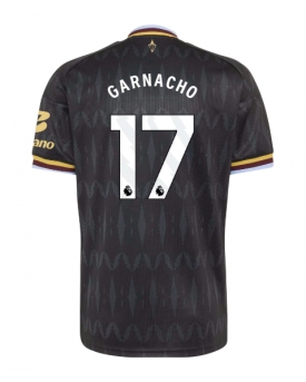 Aston Villa Alejandro Garnacho #17 Maglia Gara Trasferta Repliche 2026-27 Maniche Corte